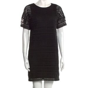 VINCE Bergdorf Goodman NEW WITH TAGS Elegant Black Shift Dress! $395 Size 8